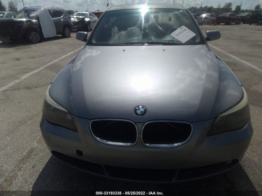 2005 BMW 525I VIN: WBANA53575B864723 Lot: 33193338