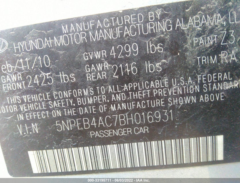5NPEB4AC7BH016931