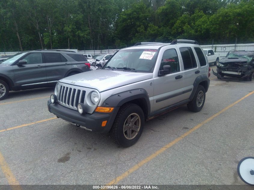 2005 Jeep Liberty Renegade VIN: 1J4GL38K65W726585 Lot: 33196626