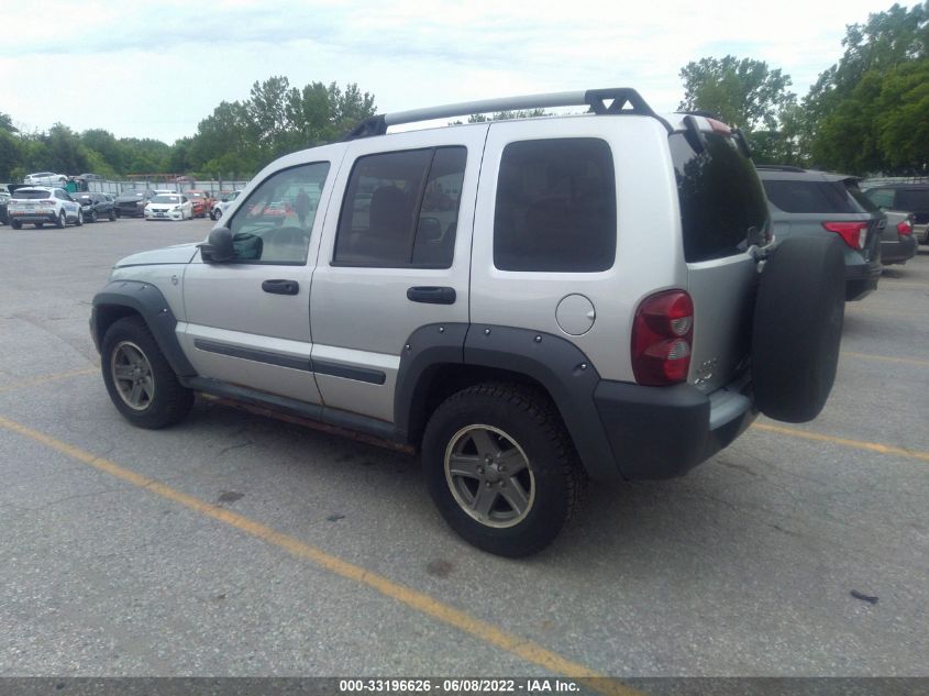 2005 Jeep Liberty Renegade VIN: 1J4GL38K65W726585 Lot: 33196626