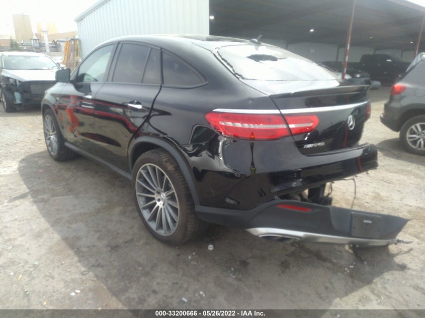 2017 Mercedes-Benz Amg Gle 43 Coupe VIN: 4JGED6EB8HA087803 Lot: 33200666