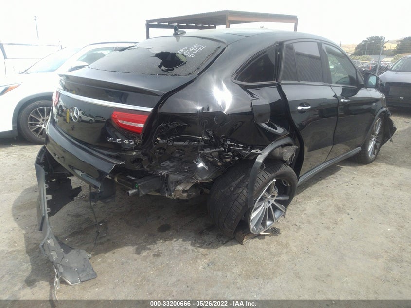 2017 Mercedes-Benz Amg Gle 43 Coupe VIN: 4JGED6EB8HA087803 Lot: 33200666