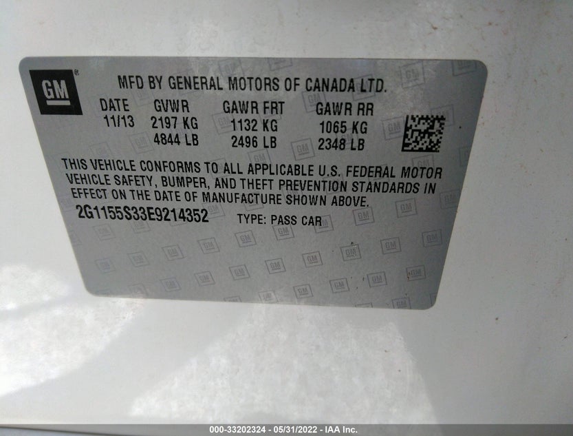 2G1155S33E9214352
