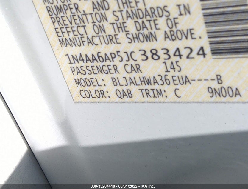 1N4AA6AP5JC383424