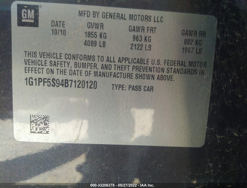 1G1PF5S94B7120120