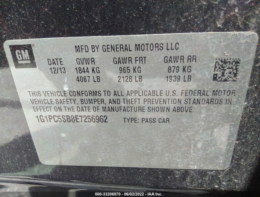 1G1PC5SB8E7256962