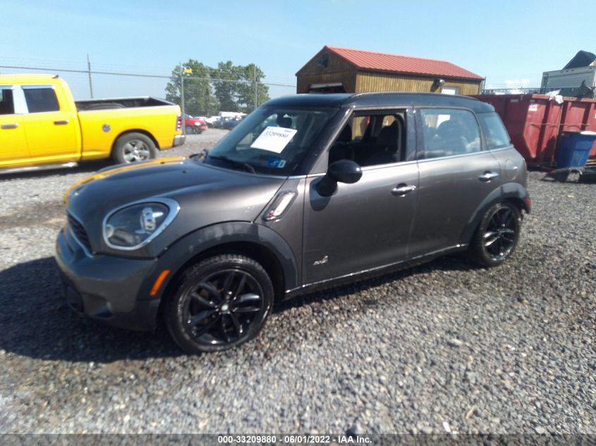 2012 Mini Cooper S Countryman VIN: WMWZC5C56CWM13476 Lot: 33209880