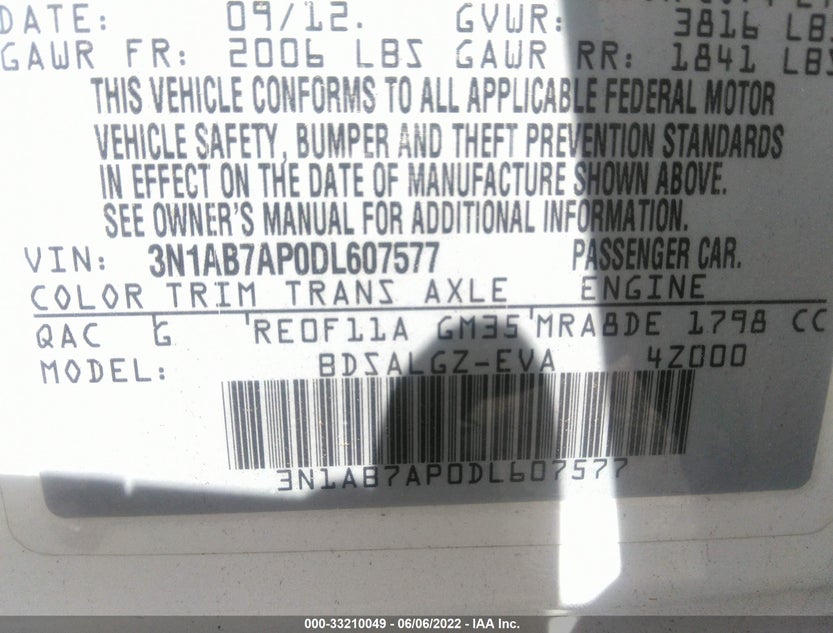 3N1AB7AP0DL607577
