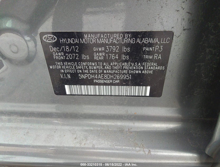 5NPDH4AE8DH269951