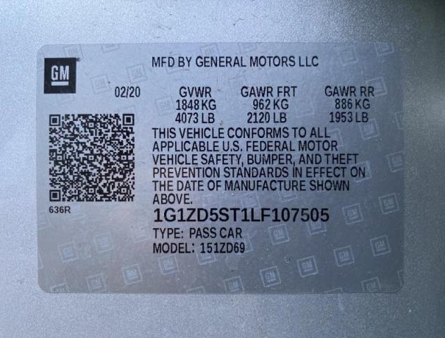 1G1ZD5ST1LF107505