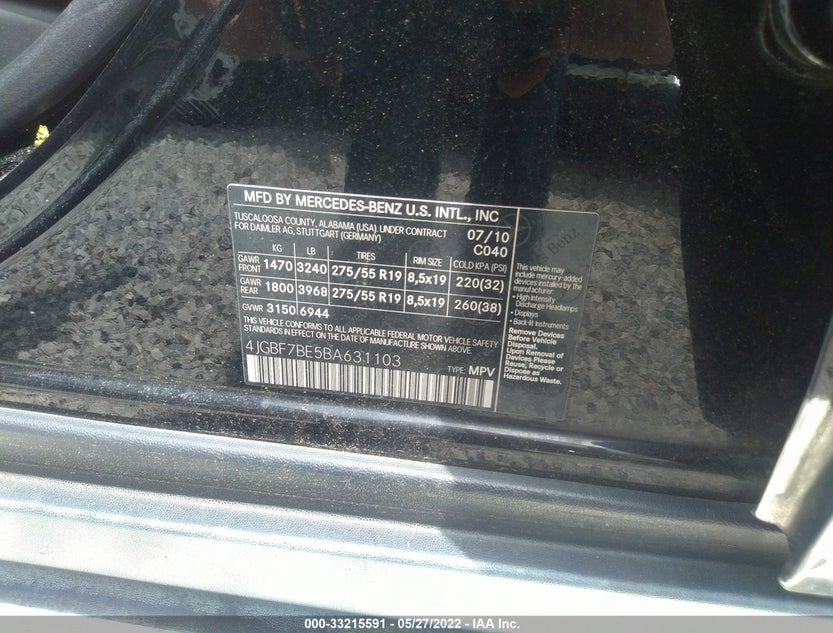 4JGBF7BE5BA631103