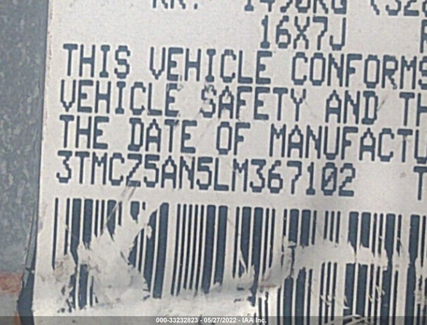3TMCZ5AN5LM367102
