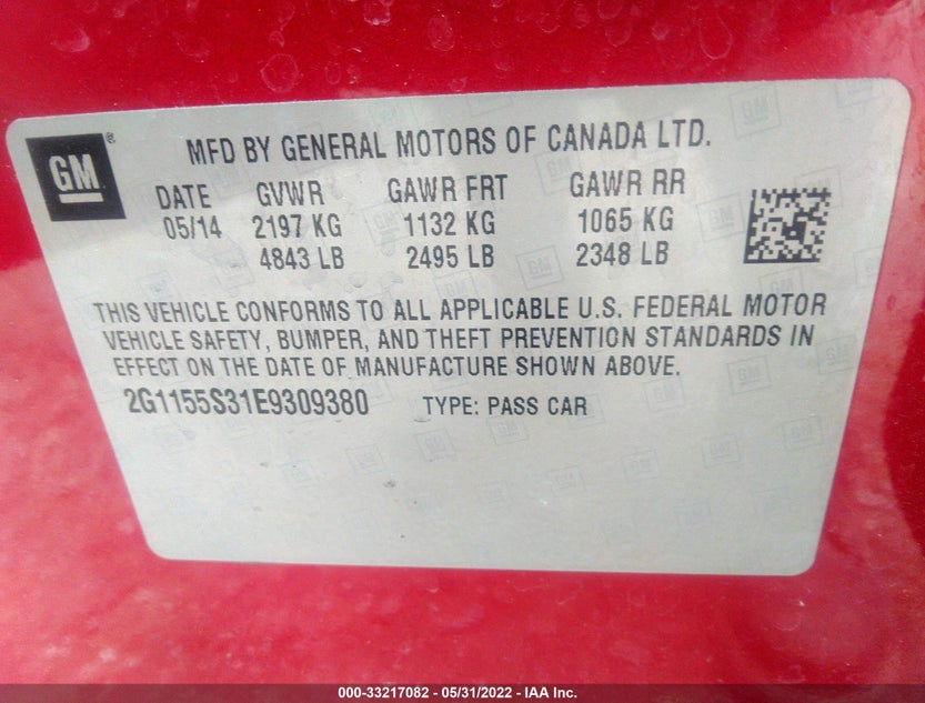 2G1155S31E9309380