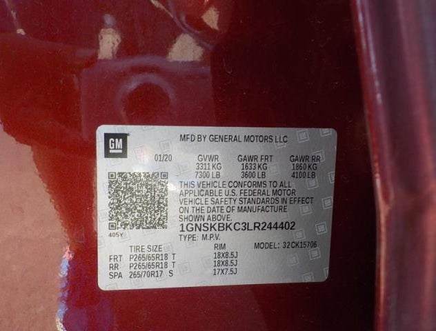 1GNSKBKC3LR244402