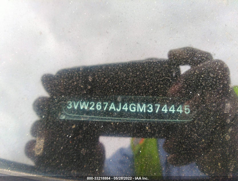 3VW267AJ4GM374445