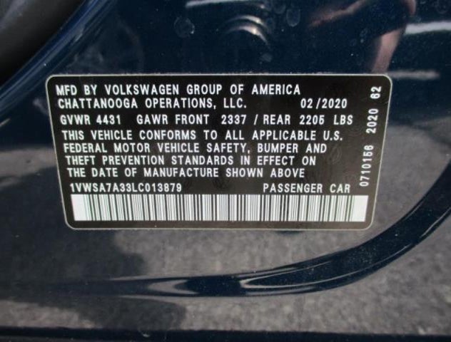 1VWSA7A33LC013879