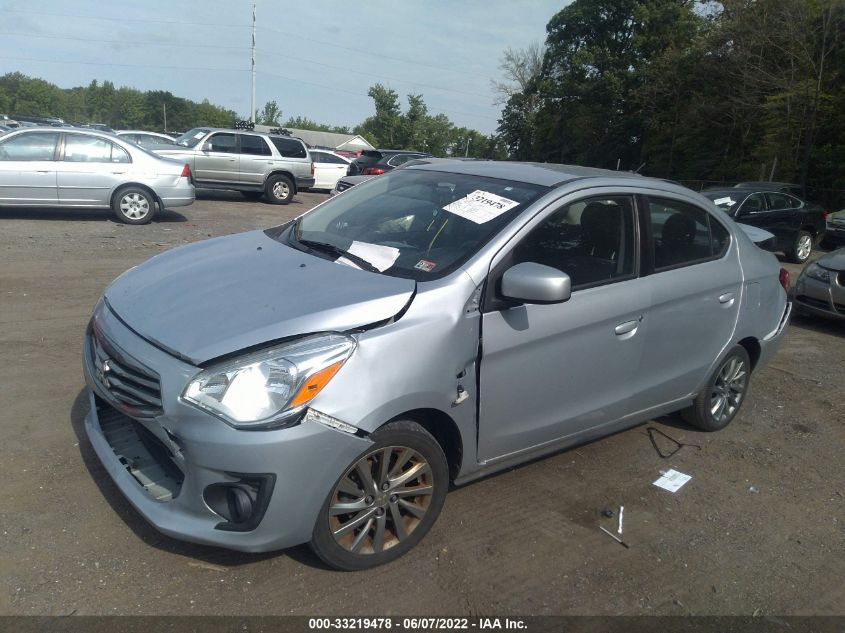 2019 Mitsubishi Mirage G4 Es/Rf VIN: ML32F3FJ3KHF00270 Lot: 33219478