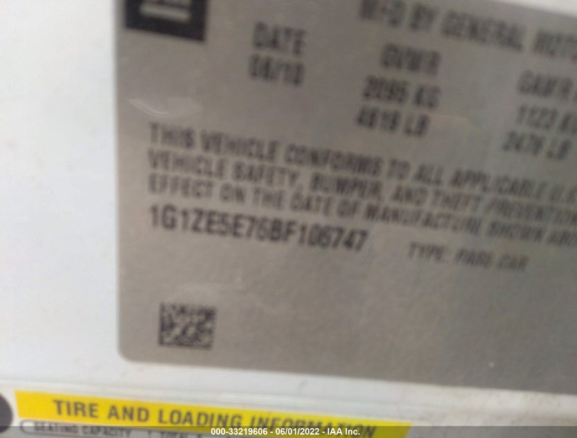 1G1ZE5E76BF106747