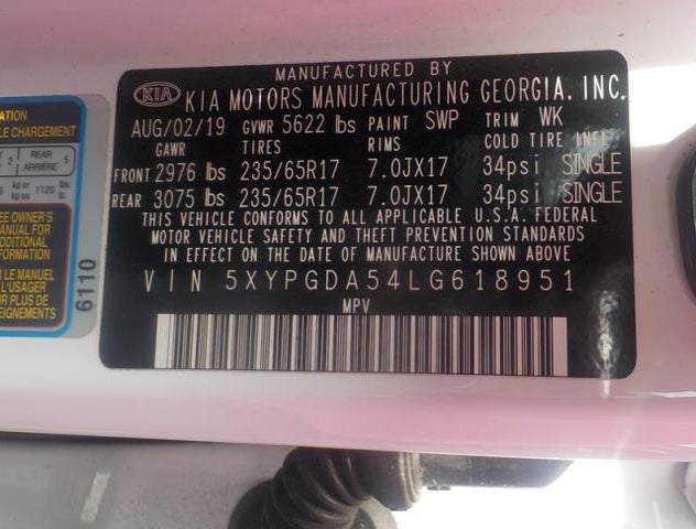 5XYPGDA54LG618951