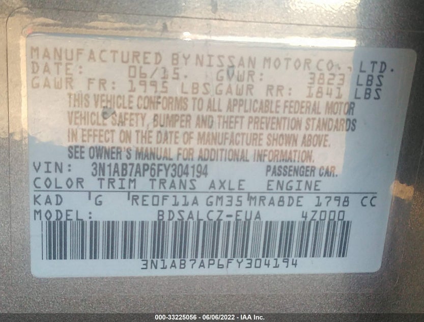 3N1AB7AP6FY304194