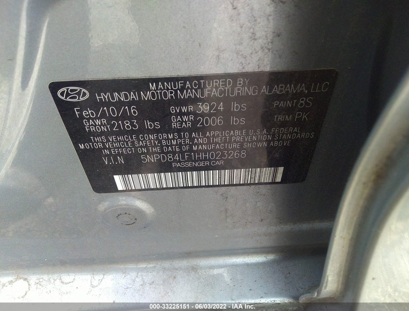 5NPD84LF1HH023268