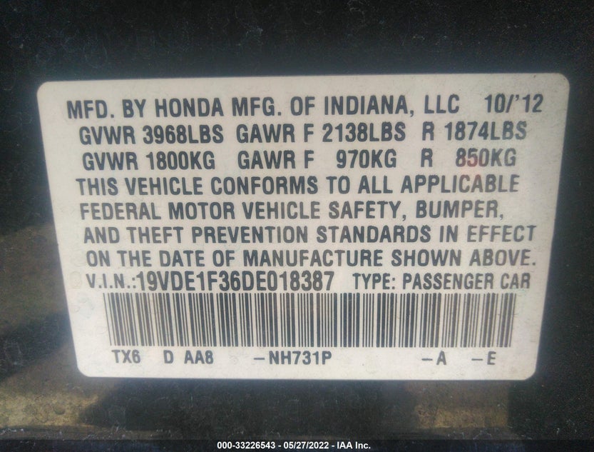 19VDE1F36DE018387