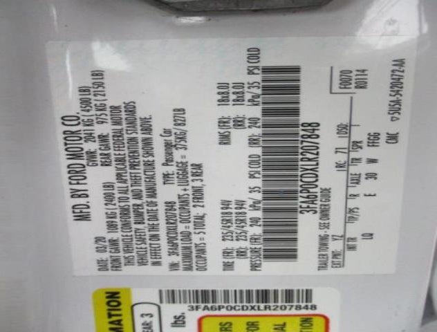 3FA6P0CDXLR207848