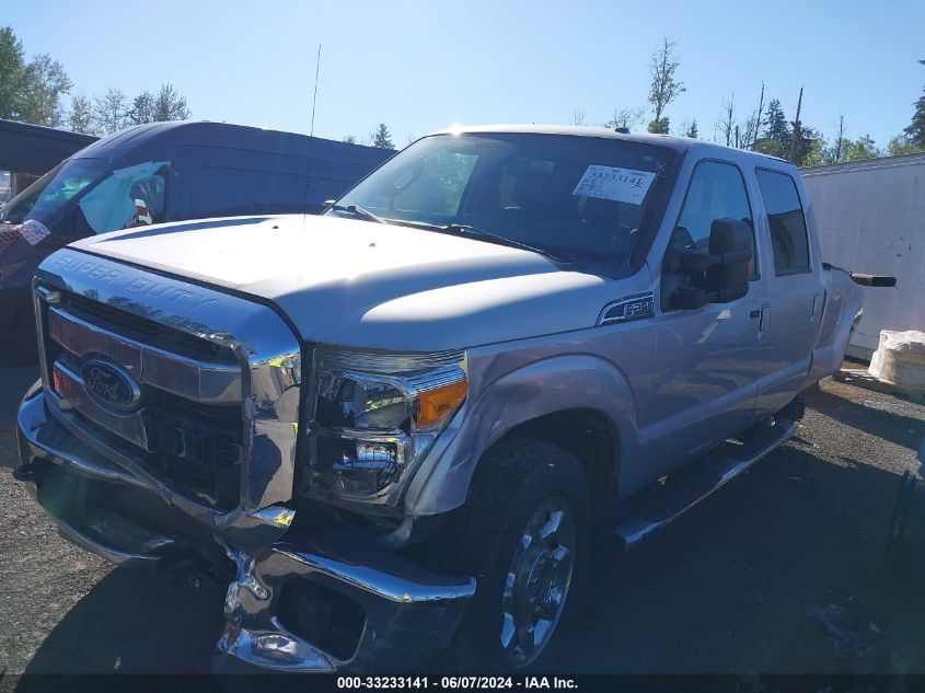 2014 Ford F-250 Lariat VIN: 1FT7W2B6XEEA22284 Lot: 33233141