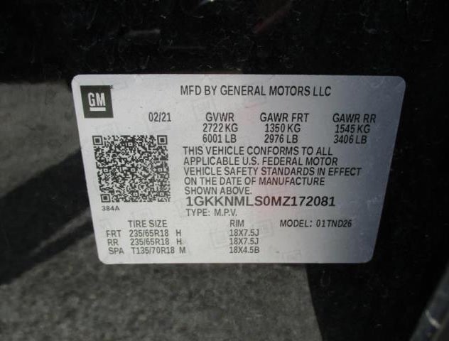 1GKKNMLS0MZ172081
