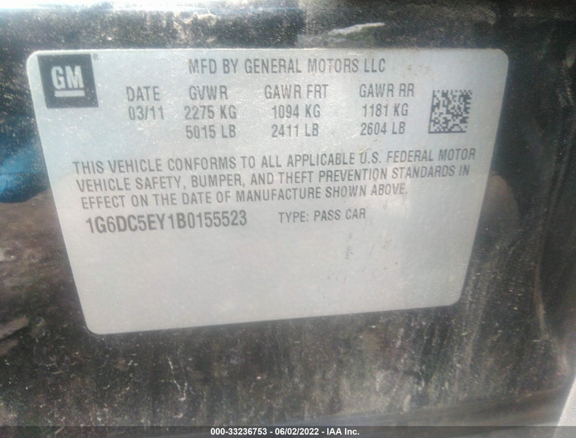 1G6DC5EY1B0155523
