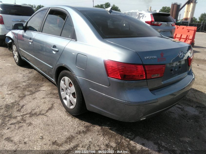 5NPET46C39H466317 2009 Hyundai Sonata Gls