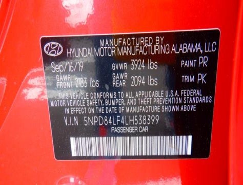 5NPD84LF4LH538399