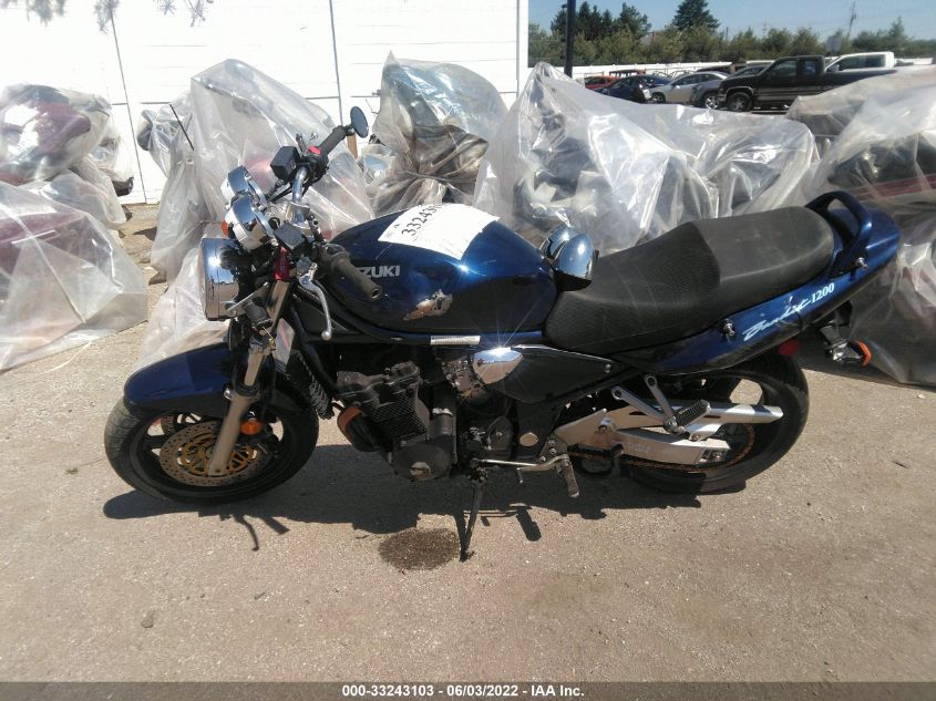 2002 Suzuki Gsf1200 S VIN: JS1GV77A922102079 Lot: 33243103