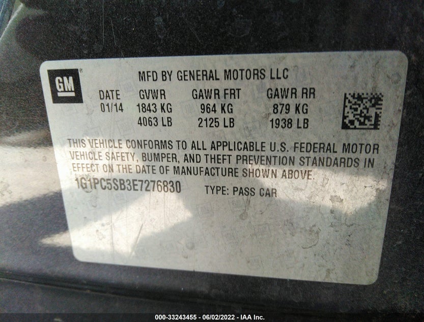 1G1PC5SB3E7276830