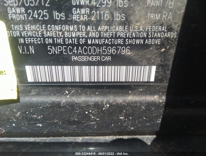 5NPEC4AC0DH596796