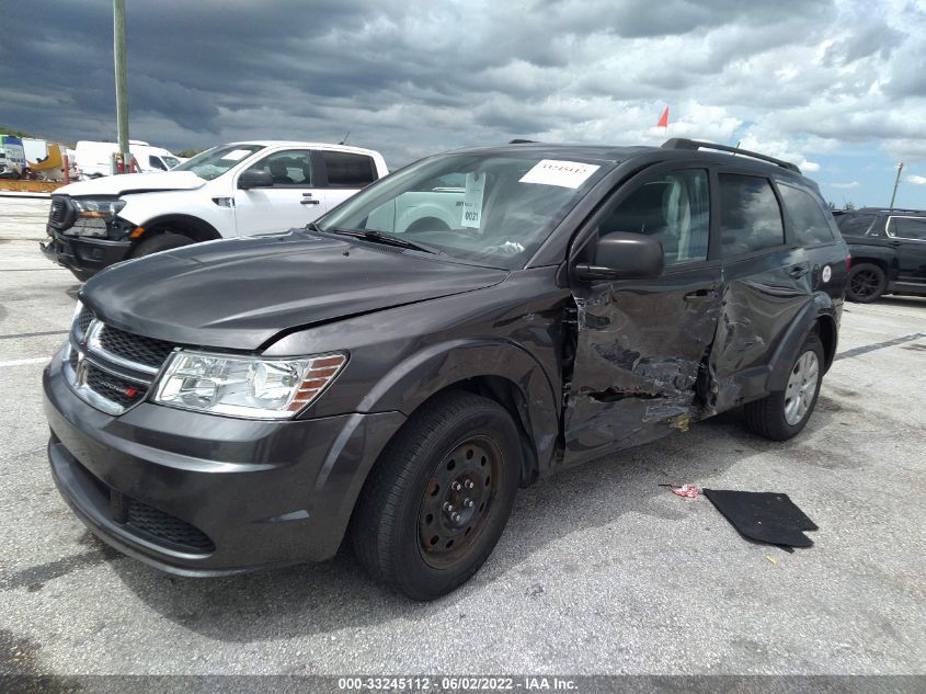 3C4PDCAB4JT296083 2018 Dodge Journey Se