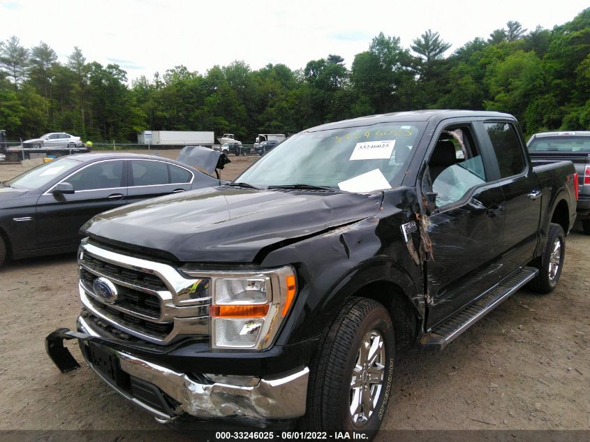 2021 Ford F-150 Xlt VIN: 1FTFW1E82MKD24106 Lot: 33246025