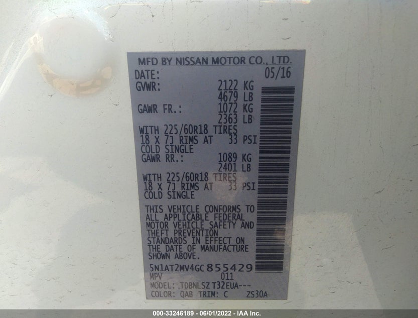 5N1AT2MV4GC855429