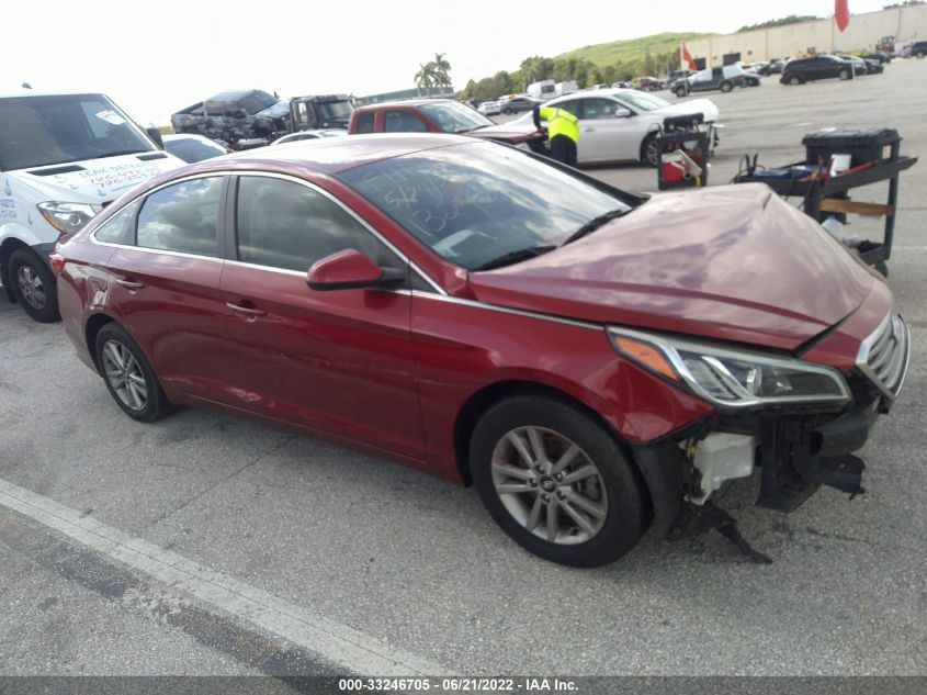 2016 Hyundai Sonata Se VIN: 5NPE24AF2GH261329 Lot: 33246705