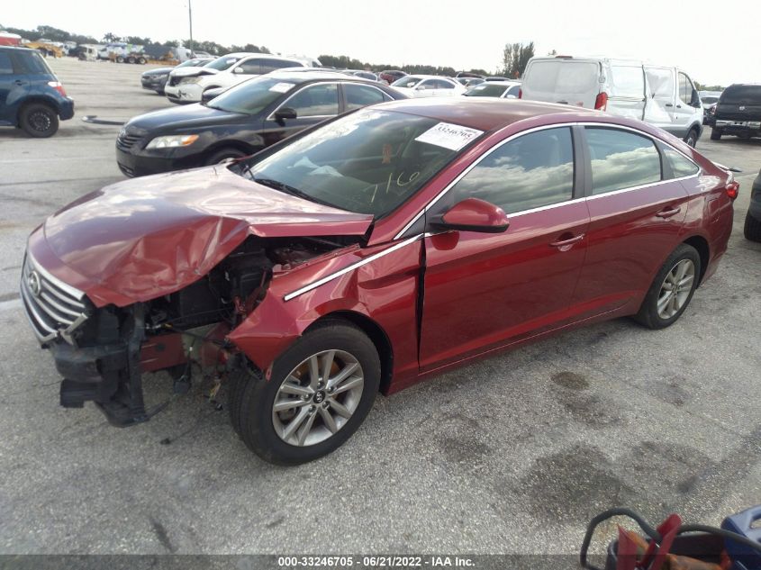 2016 Hyundai Sonata Se VIN: 5NPE24AF2GH261329 Lot: 33246705