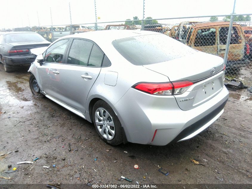 2020 Toyota Corolla Le VIN: JTDEPRAE3LJ112872 Lot: 33247082