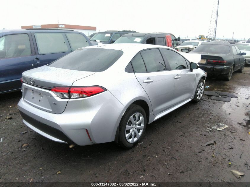 2020 Toyota Corolla Le VIN: JTDEPRAE3LJ112872 Lot: 33247082