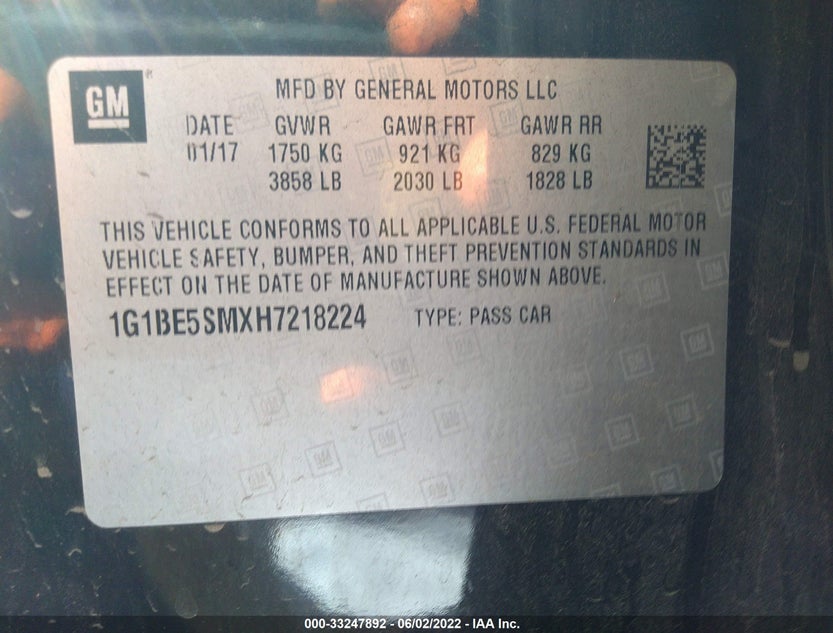 1G1BE5SMXH7218224