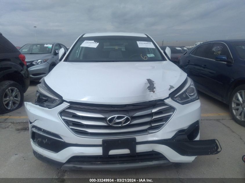 5NMZT3LBXJH095617 2018 Hyundai Santa Fe Sport 2.4L