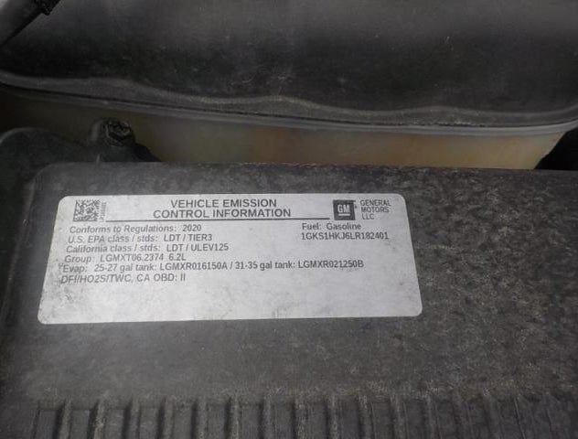 1GKS1HKJ6LR182401