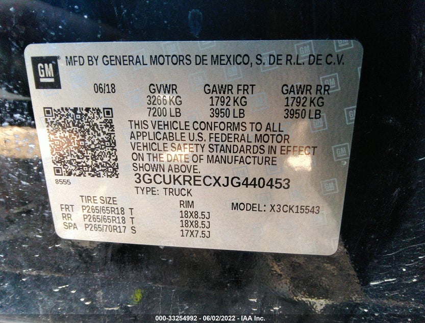 3GCUKRECXJG440453