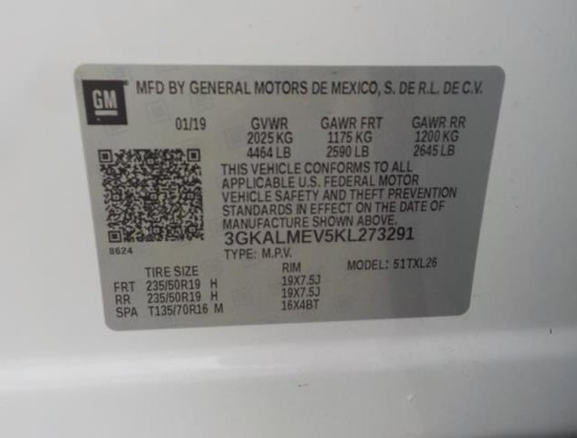 3GKALMEV5KL273291