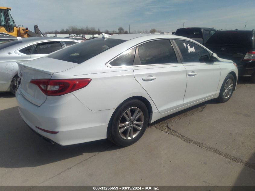 2015 Hyundai Sonata Se VIN: 5NPE24AF9FH226513 Lot: 33256659