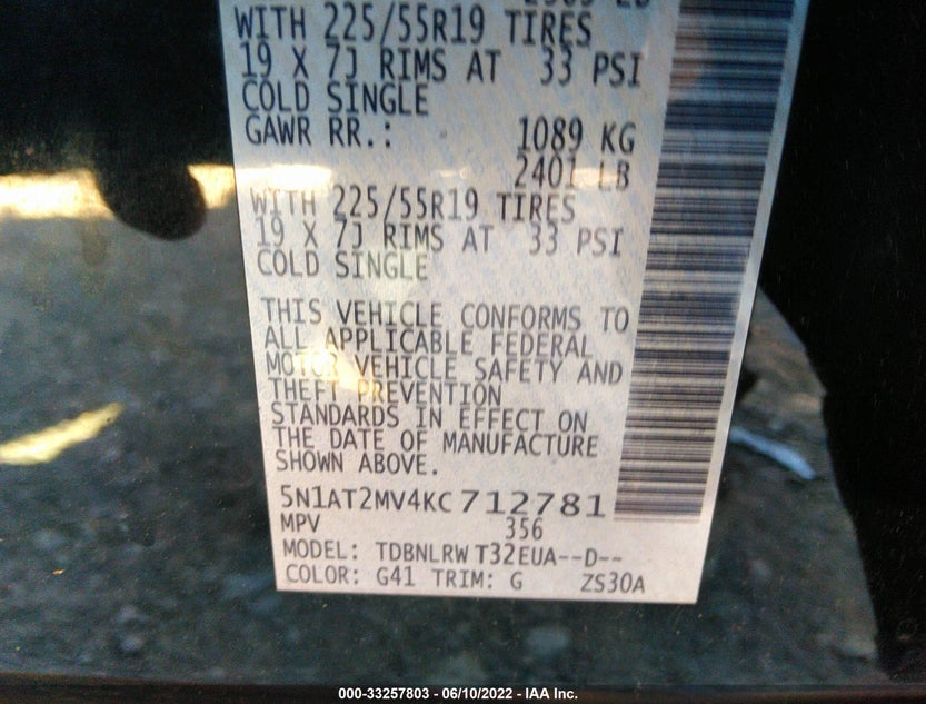 5N1AT2MV4KC712781