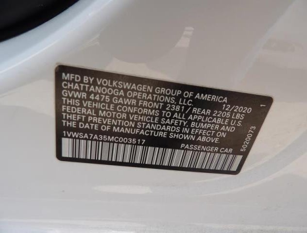 1VWSA7A35MC003517